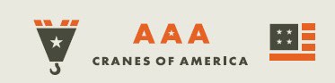 Logo for AAA Cranes of America