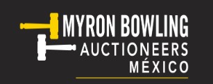 Logo for Myron Bowling Auctioneers Mexico