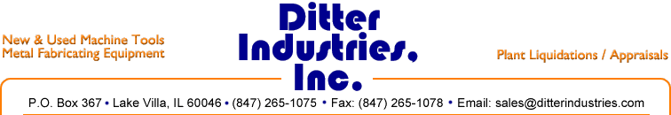 Logo for Ditter Industries Inc