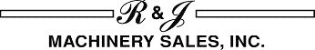 Logo for R & J Machinery Sales