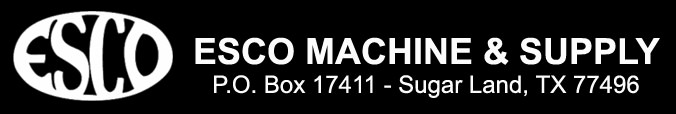 Logo for Esco Machine & Supply