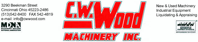 Logo for C.W. Wood Machinery Inc