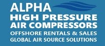 Logo for Alpha High Pressure Air Compressors