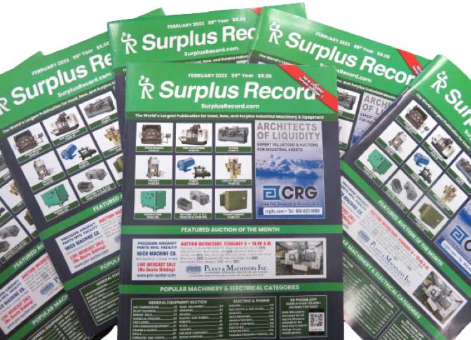 Surplus Record Book