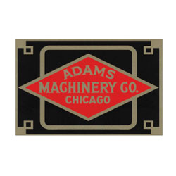Adams Machinery Co. logo