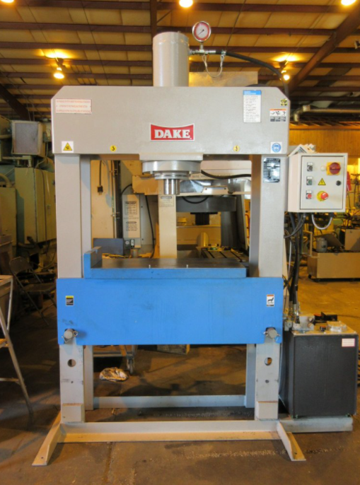 100 Ton Dake H Frame Hydraulic Press