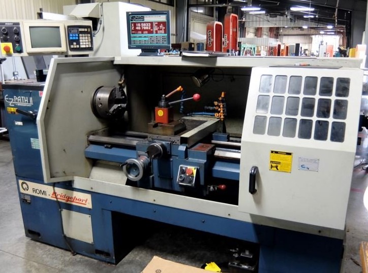 Example of a CNC lathe