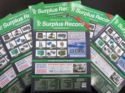 2023 Surplus Record catalog cover redesign