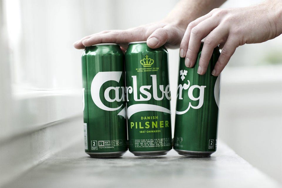 Carlsberg Beer Packaging 2018