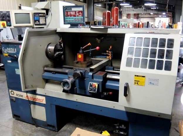 Bridgeport Romi engine lathe