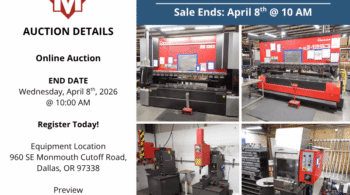 Image representing Mak Metals – CNC Fabrication & Sheet Metal Shop – No Reserves