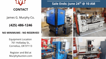 Image representing Eagle Precision Sheet Metal – CNC Fabrication Shop – No Reserves