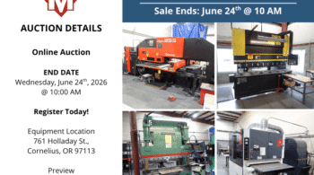 Image representing Eagle Precision Sheet Metal – CNC Fabrication Shop – No Reserves