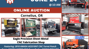 Image representing Eagle Precision Sheet Metal – CNC Fabrication Shop – No Reserves