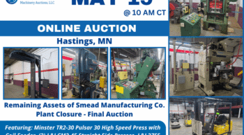 Image representing Assets of Smead Manufacturing Company – Plant Closure Auction