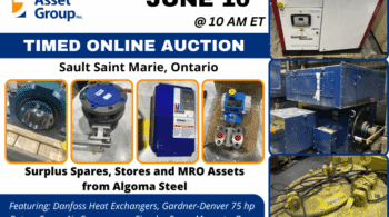 Image representing Surplus Spares, Stores and MRO Assets from Algoma Steel
