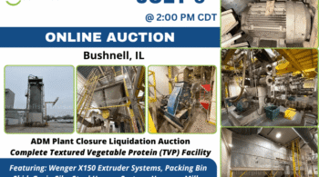 Image representing ADM Plant Closure – Complete TVP Manufacturing Facility