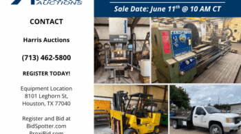 Image representing Assets of Large Houston Machine & Stamping Shop – 300+ Lots