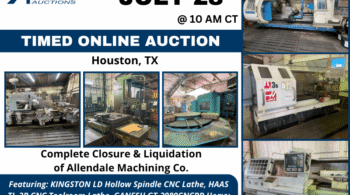 Image representing Complete Closure & Liquidation of Allendale Machining Co.