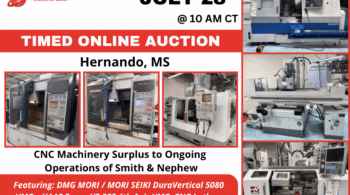 Image representing Surplus CNC Machinery and Equipment of Smith & Nephew