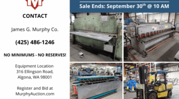 Image representing AccuDuct Manufacturing – Sheet Metal Manufacturer Auction