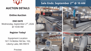 Image representing Precision Cutting Technologies CNC Fabrication Shop Auction