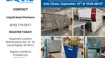 Image representing CMS Woodworking Machinery & Equipment Auction