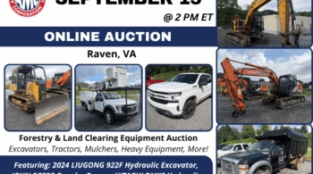 Image representing Forestry & Land Clearing Heavy Equipment Auction
