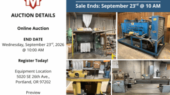 Image representing APM – Plastics & Woodworking Equipment – No Reserves