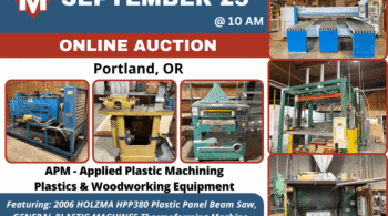 Image representing APM – Plastics & Woodworking Equipment – No Reserves