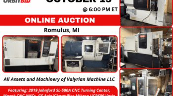 Image representing All Assets and CNC Machinery of Valyrian Machine LLC
