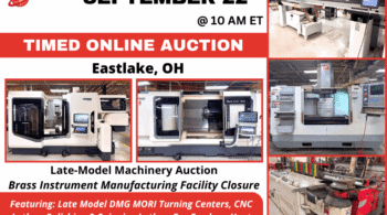 Image representing Late Model Machinery Auction Brass Instrument Plant Closure
