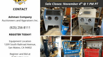Image representing Open for Bidding! Sheet Metal & Metalworking Equipment