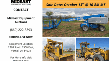 Image representing Annual Fall Auction – Quality Heavy Equipment and Trucks